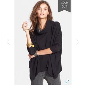 FREE PEOPLE BEACH world traveler pullover small